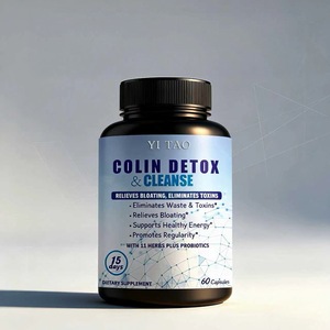 Cápsulas de Desintoxicación y Limpieza Intestinal, Enzimas Herbales Naturales + Prebióticos, Limpian Profundamente los Intestinos - Product Image 2