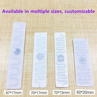 Etiquetas RFID inteligentes de alta calidad para ropa UHF ropa tela 860-960Mhz máquina de etiquetas de lavandería producida en masa para hoteles