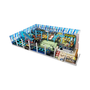 Nuevo Diseño de Parque de Trampolines Interior, Centro de Juegos Interactivo con Trampolines para Niños y Adultos, Capacidad Máxima 500 Personas - Product Image 2