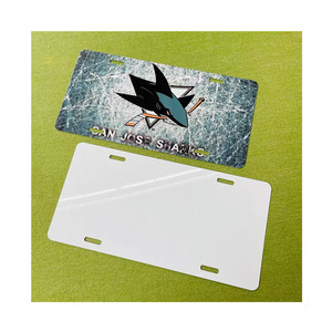 Placa <span class=keywords><strong>de</strong></span> matrícula <span class=keywords><strong>de</strong></span> aluminio para coche, impresión personalizada por sublimación <span class=keywords><strong>de</strong></span> Metal, 6x12x0.025 pulgadas, color blanco, gran oferta - Product Image 6