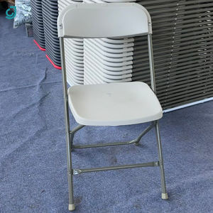 Outdoor <strong>Chair</strong> Stackable Rental Party Foldable <strong>Chairs</strong> <strong>White</strong> Plastic Wedding Wimbledon Resin <strong>Folding</strong> <strong>Chair</strong> for Event - Product Image 2