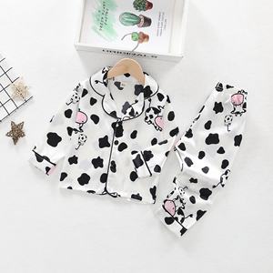 Vêtements pour enfants en gros, vêtements d'été pour enfants, pyjamas imprimés pour garçons et filles, pyjamas pour bébés 100% polyester à manches longues - Product Image 1