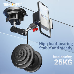 <span class=keywords><strong>Support</strong></span> de téléphone de voiture anti-tremblement à ventouse avec bras flexible et rotation à 360° pour téléphone et caméra d'action - Product Image 4