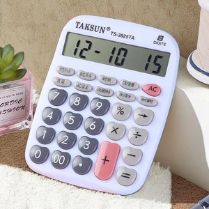 Calculadora de Voz Taksun Ts3825ta de 8 Dígitos con Doble Fuente de Alimentación, Calculadora de Escritorio de Oficina de Uso General - Product Image 4