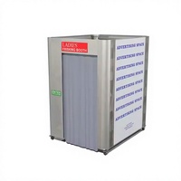 Cabina prefabricada de acero para damas, cabina de seguridad para exteriores, Casa de Guardia portátil de diseño tradicional de bajo costo