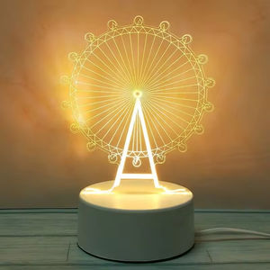 3D Illusion Led Night <b>Light</b> 3D Visual Led Night <b>Light</b> 3D Night Lamp for Kids USB Desk - Product Image 5
