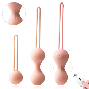 <span class=keywords><strong>Ciencia</strong></span> médica Ben Wa Vagina Muscle Trainer Kegel Ball Juguetes sexuales íntimos para mujer Bolas vaginales Control de vejiga Yoga Juguete para adultos - Product Image 1