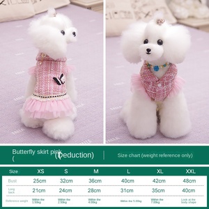 Roupas para Animais de Estimação Personalizadas por Atacado com Renda Fabricante Fornecedor de Roupas para Cães Chihuahua Jaqueta de Luxo - Product Image 6