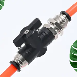 Hand Valve BUC Gas Pipe Switch Valve HVFF Pneumatic Quick Couplings