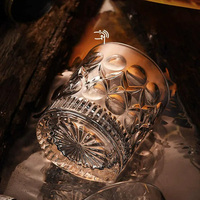 Vente chaude Cristal Whisky Verre Épais et Réutilisable Whisky Rock Verre pour Party Bar Wholesale Supply