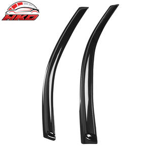 สำหรับเฟียต 500 12-19 ชุดบังแดดข้างประตู 2 ชิ้น ป้องกันฝนและลม ทำจากอะคริลิก - Product Image 2