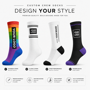 Custom Logo Professional Men's Basketball <b>Socks</b> Mid Towel Soles Thickened Sports Crew <b>Socks</b> for Athletics - Product Image 3