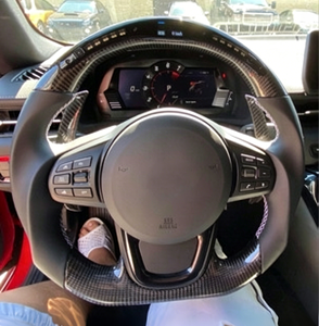 <span class=keywords><strong>พวงมาลัย</strong></span>คาร์บอนไฟเบอร์แท้สำหรับ <span class=keywords><strong>Toyota</strong></span> Supra Corolla RAV4 Camry 86 <span class=keywords><strong>พวงมาลัย</strong></span>รถยนต์แบบสปอร์ตหุ้มหนังสั่งทำพิเศษ - Product Image 4
