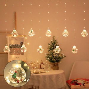 Guirlandes lumineuses LED de <span class=keywords><strong>Noël</strong></span> pour l'extérieur, Père <span class=keywords><strong>Noël</strong></span>, bonhomme de neige, sapin de <span class=keywords><strong>Noël</strong></span>, décorations de <span class=keywords><strong>fenêtre</strong></span> et de rideaux - Product Image 3