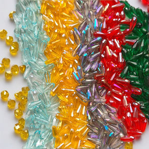 Accesorios de Joyería de Alta Calidad, Gotas de Agua de Vidrio Multicolores de 4*9mm para Decoración de Puertas - Product Image 2