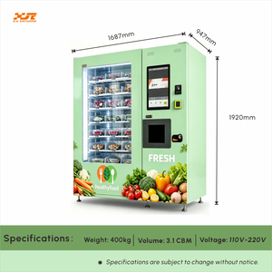 Distributeur automatique de nourriture saine XY 2026 : Distributeur réfrigéré pour fruits frais et salades, écran tactile 21,5 pouces, MDB - Product Image 2