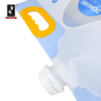 Sachet de conservation alimentaire transparent réutilisable de qualité alimentaire, étanche à l'humidité, scellé, type retort, pour riz et céréales, avec bec verseur portable