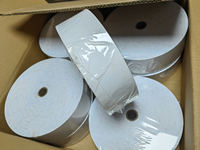 65gsm 80mm x 250mm papier thermique ATM papier thermique Rouleaux avec noyau en plastique 25/29mm taille personnalisée