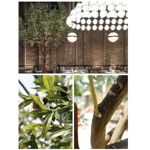 Di alta Qualità di Arte Piccola Grande Falso Pianta Verde Artificiale di Plastica Albero per Outdoor Indoor Decor - Product Image 3