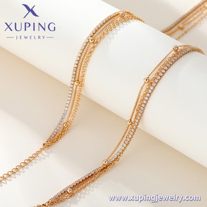 Joias Xuping Atacado, Corrente de Cintura Feminina em Camadas Múltiplas, Estilo Sexy, Banho de Ouro - Product Image 6