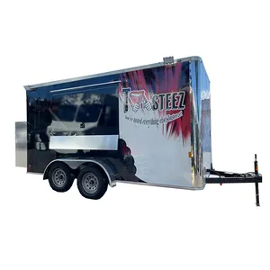 Venda quente móvel Food Trailer carrinho Food Truck quiosque para venda