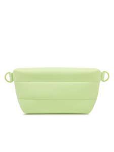 Light <b>green</b> minimalist style storage <b>bag</b> lightweight material everyday travel handbag makeup <b>bag</b> - Product Image 6