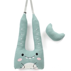 Almohada de viaje para niños para asiento de coche, cuello de dibujos animados y reposacabezas almohada de cinturón de seguridad para viaje en coche almohada para dormir para adultos y niños - Product Image 3