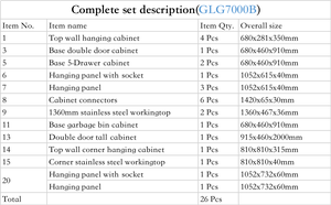 Hội thảo nhà để xe Hệ thống lưu trữ với góc công cụ tủ bàn làm việc - Product Image 3