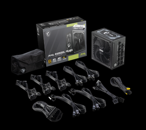 Fuente de alimentación ATX 3.1 completamente modular M-S-I MAG A1250GL PCIE5 completamente nueva - Product Image 3