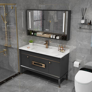 Bathroom <b>Storage</b> Solution With Roomy Interior Rock-Solid Build Quality And Moisture-Repellent Coating Bathroom Vanity - Product Image 6