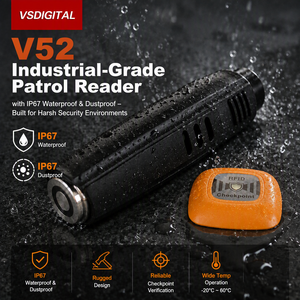 Système de <span class=keywords><strong>patrouille</strong></span> sans fil V52 avec transmetteur WiFi, baguette de <span class=keywords><strong>patrouille</strong></span> RFID 125KHz, 48 alarmes, synchronisation cloud automatique pour la sécurité des patrouilles - Product Image 2