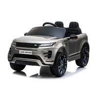 Voiture électrique pour enfants avec batterie 12V sous licence, en plastique, télécommandée, avec lumières LED