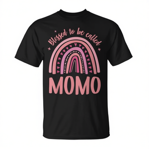 Camiseta Momo S para el Día de la Madre, camiseta Momo bendecida para el Día de la Madre - Product Image 2