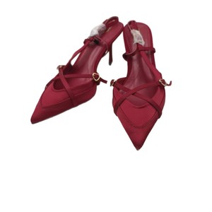 Nouvelles sandales Baotou rouges élégantes et sexy pour femme, à bout pointu, talon aiguille, boucle en forme de cœur et lanières croisées, collection Printemps <span class=keywords><strong>Z625</strong></span> - Product Image 5