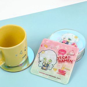 2025 कस्टम नया आगमन आपके स्वयं के डिजाइन कृत्रिम कला एक्रिलिक कोस्टर प्लास्टिक शिल्प बनाते हैं - Product Image 3