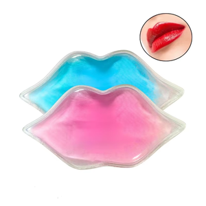 Impacco di Gel Flessibile a Forma di Labbra con Glitter, per Terapia Caldo/<span class=keywords><strong>Freddo</strong></span>, Ideale per Estetica e Recupero Post-Operatorio - Product Image 2