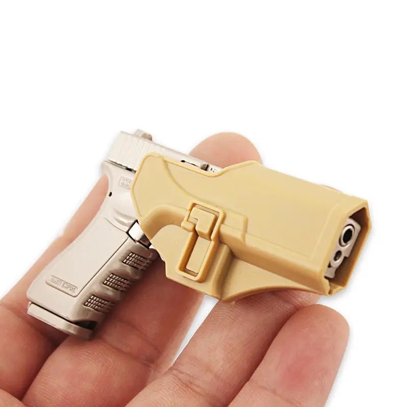 موديل جديد للسلاح الصغير من Keychain حافظة خاصة من البلاستيك لحماية قفل المفتاح من الانقلاب السريع