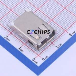 916-251A101CY10200 USB Connector Through hole Component (THT) Connector Type-A USB 2.0 Female Through Hole - Product Image 1