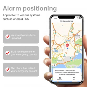 Alarme de sécurité personnelle OEM&ODM 130 dB, toute nouvelle, avec fonction SOS, autodéfense, appel d'urgence GPS et localisation SMS pour femmes, enfants et personnes <span class=keywords><strong>âgée</strong></span>s - Product Image 4