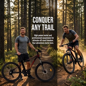 Vélo électrique tout-terrain 36V 10.4Ah le plus rapide, homologué pour la route, 250 Watts, en aluminium, pour homme, Vélo Ebike Australie - Product Image 2