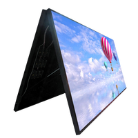 Panneau d'affichage de voiture double face Pantallas Écran publicitaire vidéo HD sans fil Taxi Top Led Display
