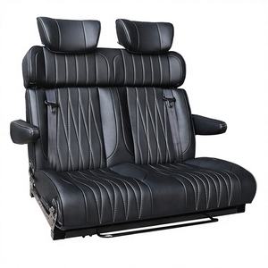 Sièges multifonctionnels en cuir PU de luxe AutoLiuMa confortables pour camping-car, monospace, <span class=keywords><strong>fourgon</strong></span> Sprinter Promaster Hiace, conversion 3 plis - Product Image 6
