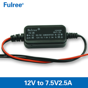 Convertidor Reductor de Voltaje DC-DC de 12V a 5V, Diseño Ultrafino Fulree, Adaptador de Corriente para Vehículos, para Cámaras de Coche, DVR, con Múltiples Salidas - Product Image 5