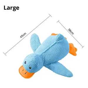 Jouet <span class=keywords><strong>pour</strong></span> chien en peluche en forme de canard - Résistant aux morsures - <span class=keywords><strong>Pour</strong></span> le nettoyage des dents - Anti-ennui <span class=keywords><strong>pour</strong></span> chiens de taille moyenne et petite - Product Image 6