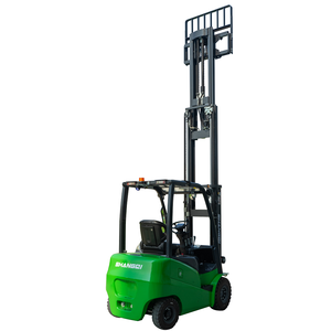 Forklift merek Top 2ton 3ton full-electric truk forklift penggerak empat roda sit-on bekas montacargas usados - Product Image 6