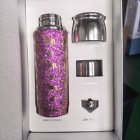Gepersonaliseerde logo pure titanium waterfles premium zakelijk cadeau met Chinees design zakelijk cadeau groothandel