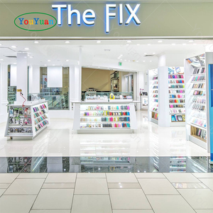 工厂销售手机柜玻璃陈列柜移动商店橱柜商场手机设计修理店 - Product Image 2