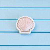 Porte-clés Fidget Clicker 3D Coquillage Étoile de Mer Nacré Coquille Saint-Jacques Créatif, Jouet Anti-Stress pour Doigts, Vente en Gros Personnalisée