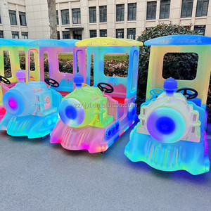 China fabricante nuevo diseño regalo de Navidad tren de juguete lugar de entretenimiento adecuado para niños carreras simuladas al por mayor - Product Image 5