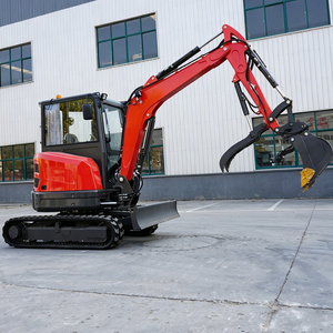 Envío Gratis, Mini Excavadora de 3.5 Toneladas con Certificación CE y EPA, Excavadoras Hidráulicas de 1, 2 y 3 Toneladas con Orugas y Cucharón - Product Image 3